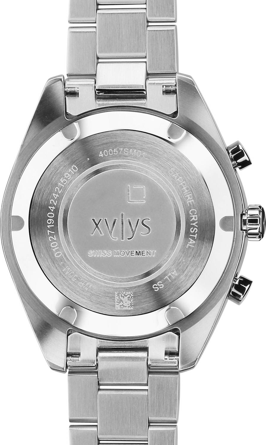 XYLYS Xylys SwiSS Chronograph Blue Dial Silver SS Strap Analog