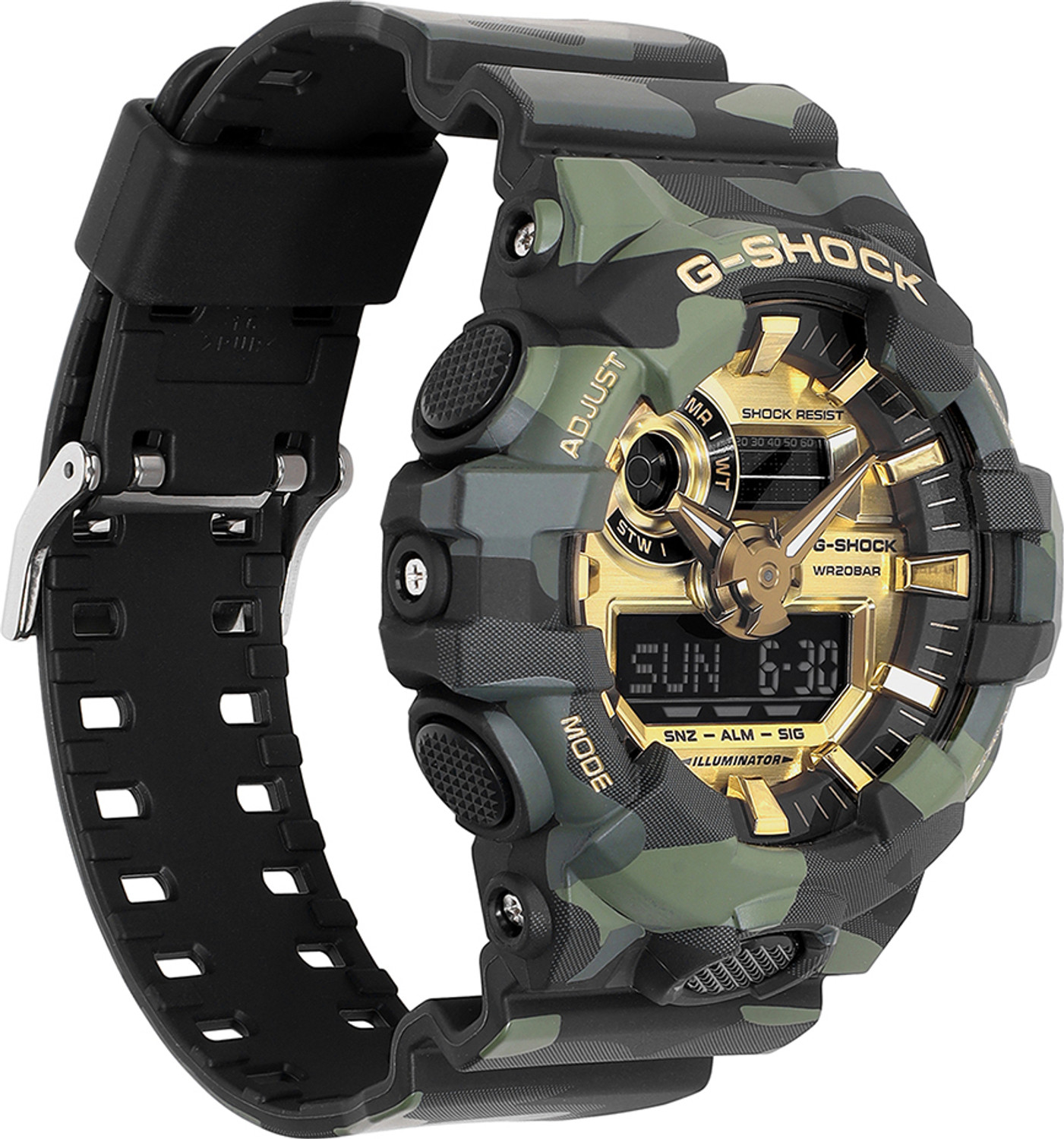 Image of CASIO GA-700CMG-3ADR G-SHOCK Analog-Digital Watch - For Men