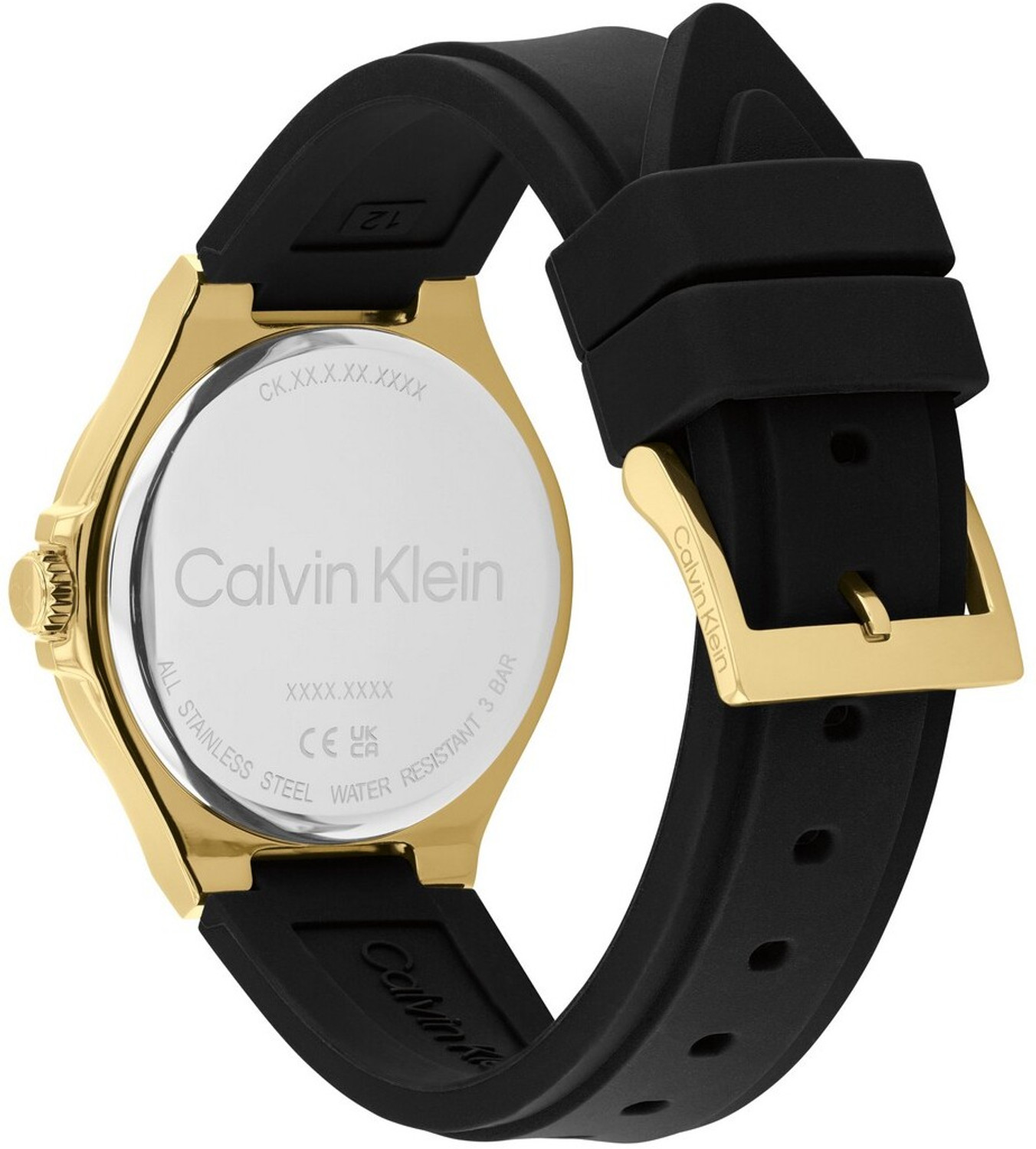 Image of Calvin Klein Vibrancy Qtz Multifunction Black Round Dial Women's Watch / Analog Watch - For Women 25100107
