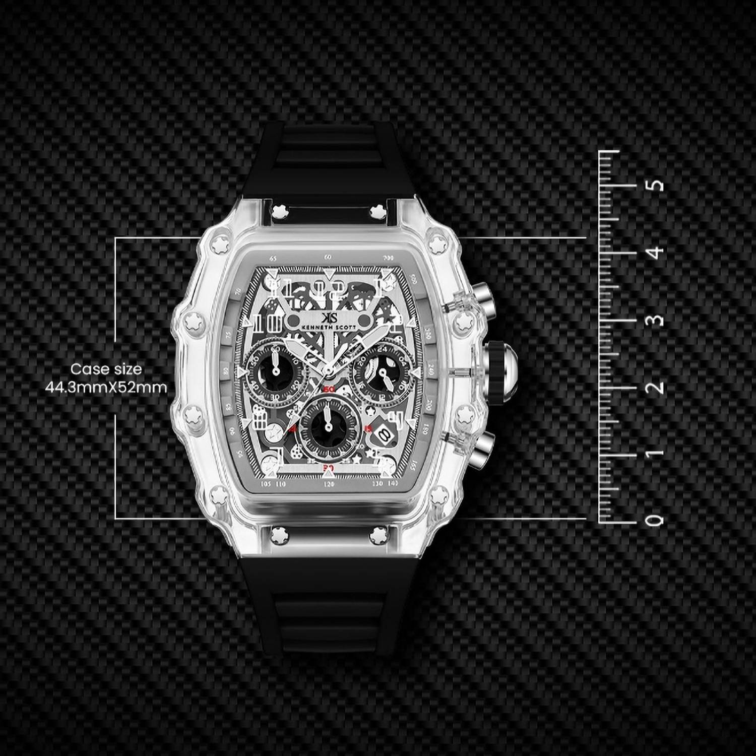 Kenneth Scott Multi Function Analog Watch - Men - Image 4