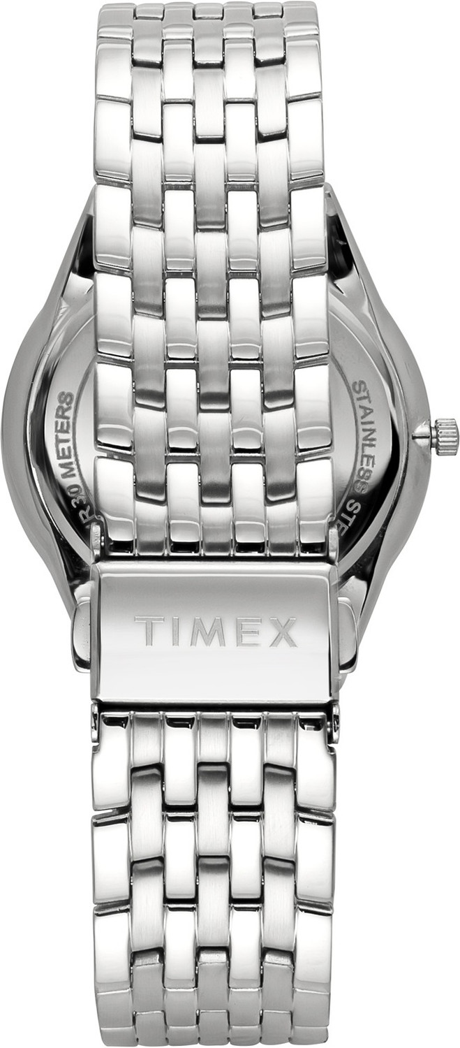 Image of TIMEX TWEG27901 Signio Round 40mm Blue Dial Analog Watch - For Men