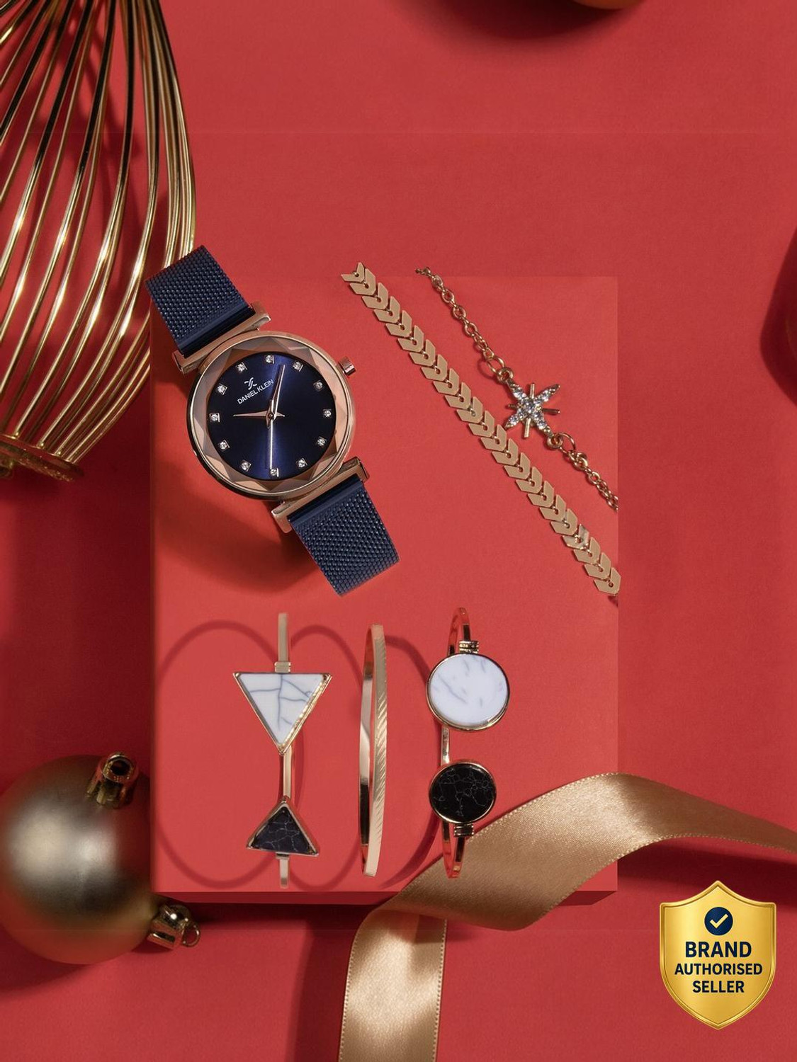 Image of DANIEL KLEIN Gift Set Gift Set Analog Watch - For Women