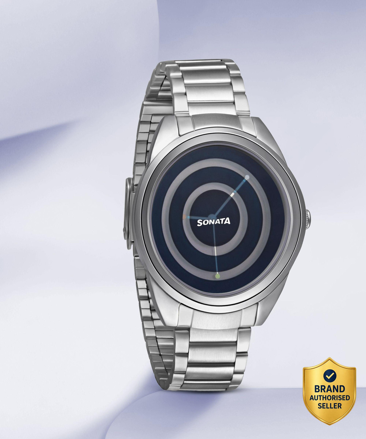Image of SONATA 8182SM01 Women of Steel Analog Watch - For Women