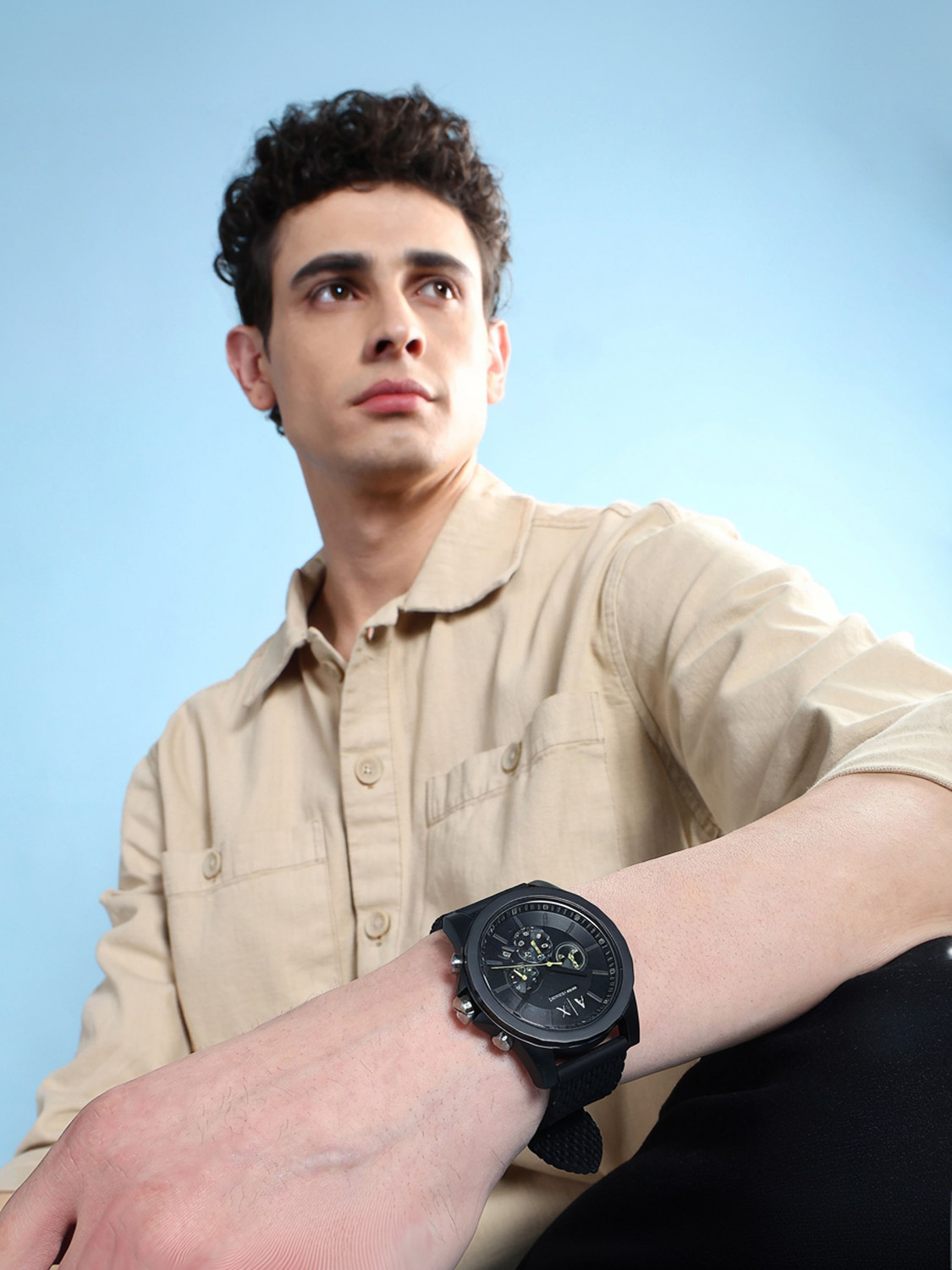 Image of A /X ARMANI EXCHANGE Outer Banks Outer Bank Analog Watch - For Men