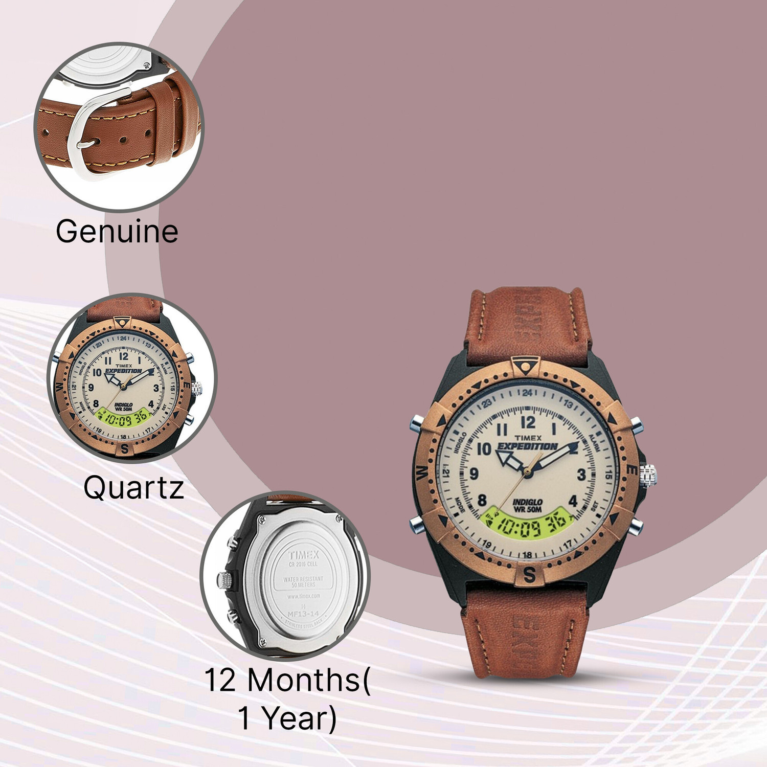 Image of TIMEX Expedition Analog-Digital Watch - For Men
