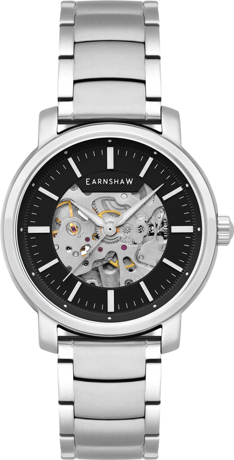 Image of Earnshaw New Holland Skeleton Automatic New Holland Skeleton Automatic Analog Watch - For Men