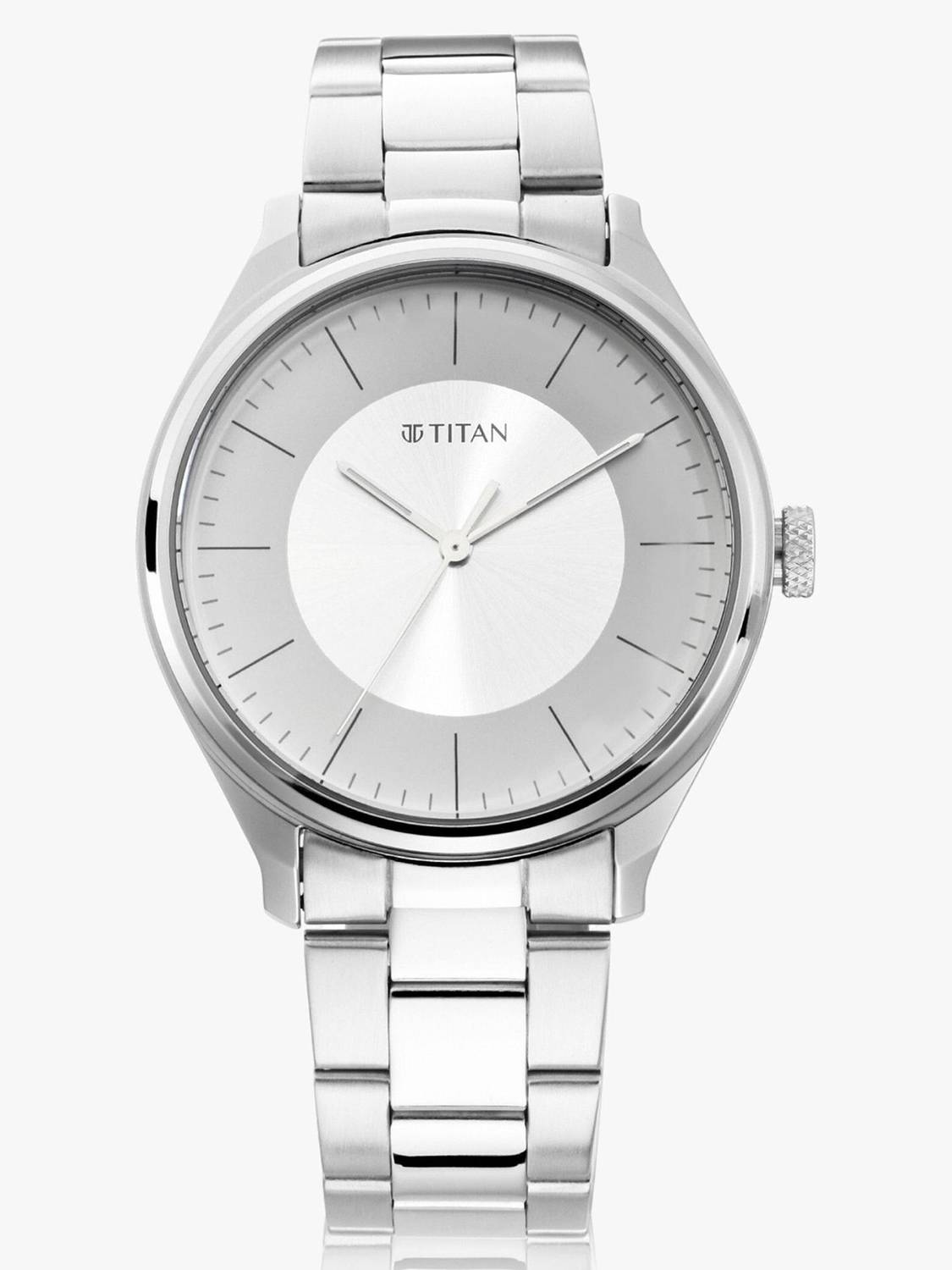 Titan Workwear Silver Dial Watch - Men - Image 2