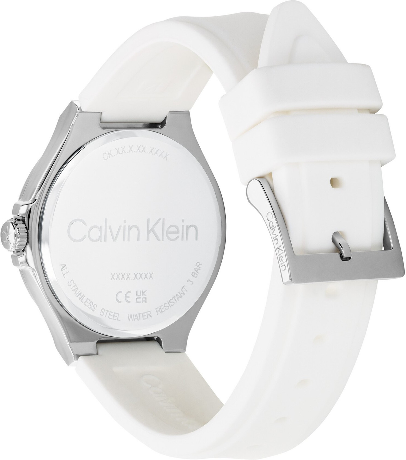 Image of Calvin Klein Vibrancy Qtz Multifunction White Round Dial Women's Watch -25100106 Analog Watch - For Women 25100106