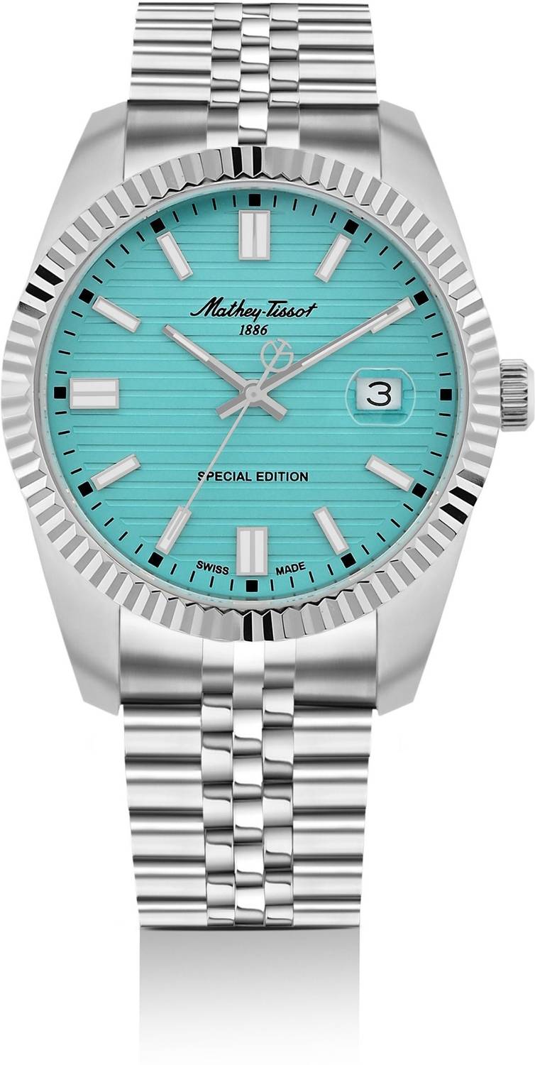 Mathey-Tissot Mathy III Blue Dial Men's Watch - Image 2