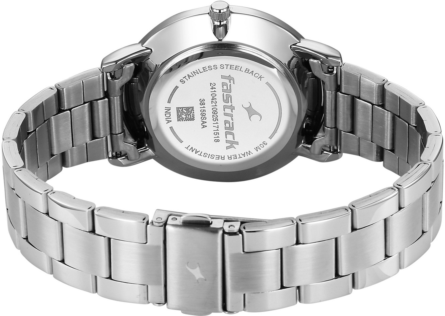 Image of Fastrack Stunners X Fastrack Stunners X Quartz Green Dial Steel Stainless steel Strap Analog Watch - For Men