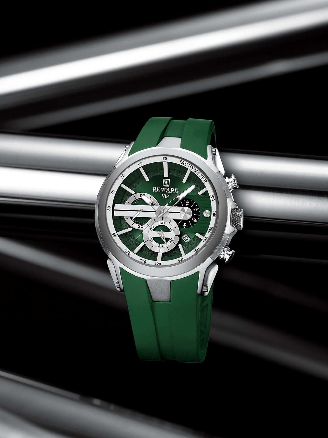 Image of Reward Green Color Analog Watch For Men Analog Watch - For Men