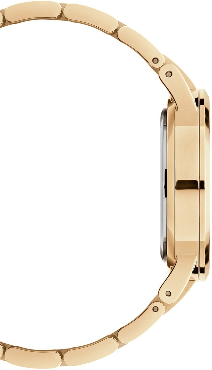 Image of DANIEL WELLINGTON Iconic Link 28mm Black Dial Analog Watch - For Women