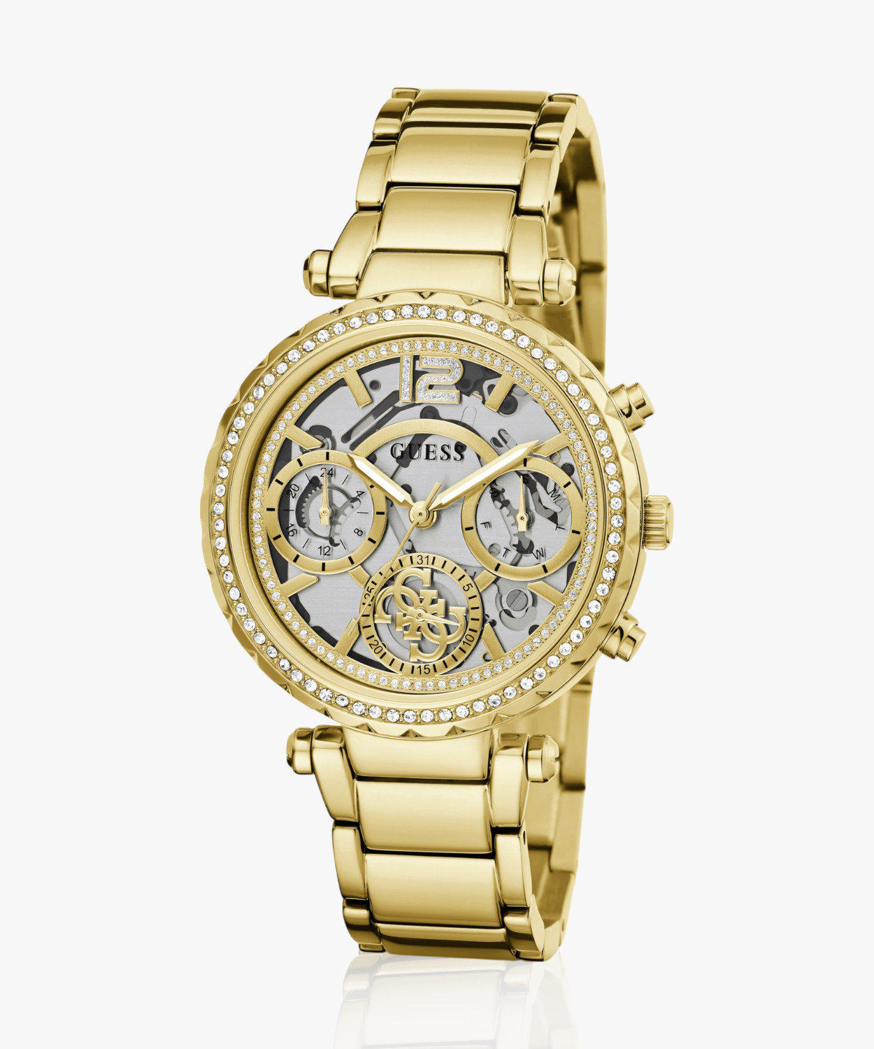 Image of GUESS Guess Analog Clear Dial Women's Watch GW0403L2 Analog Watch - For Women