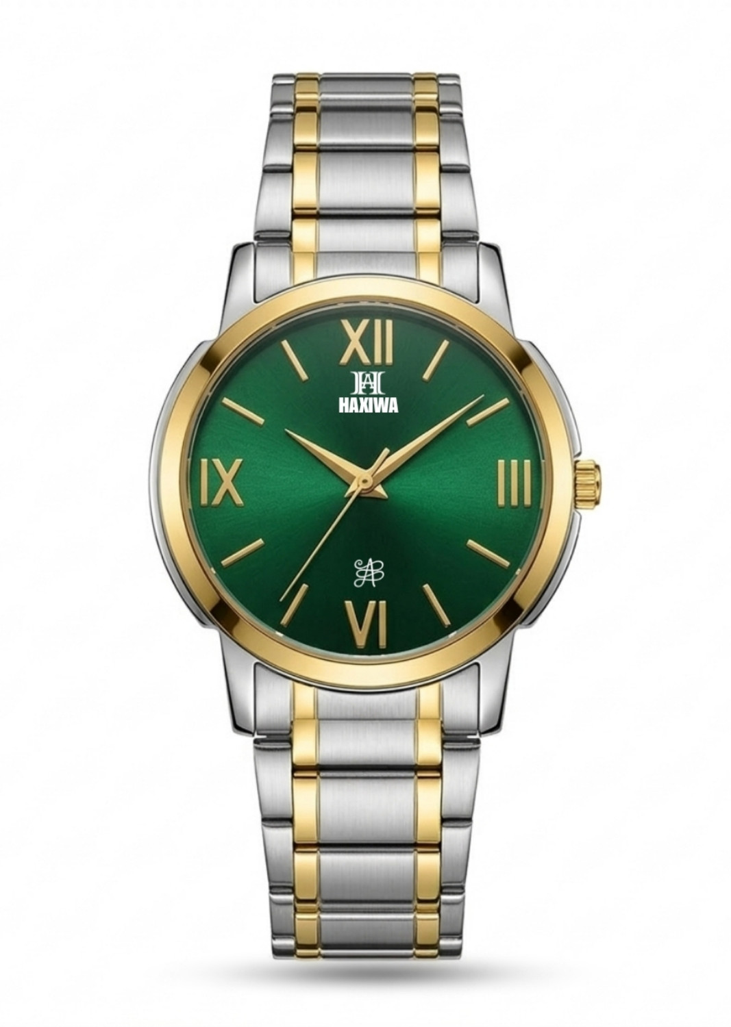 Image of Haxiwa Green dial Maha vastu X18 Analog Watch - For Men