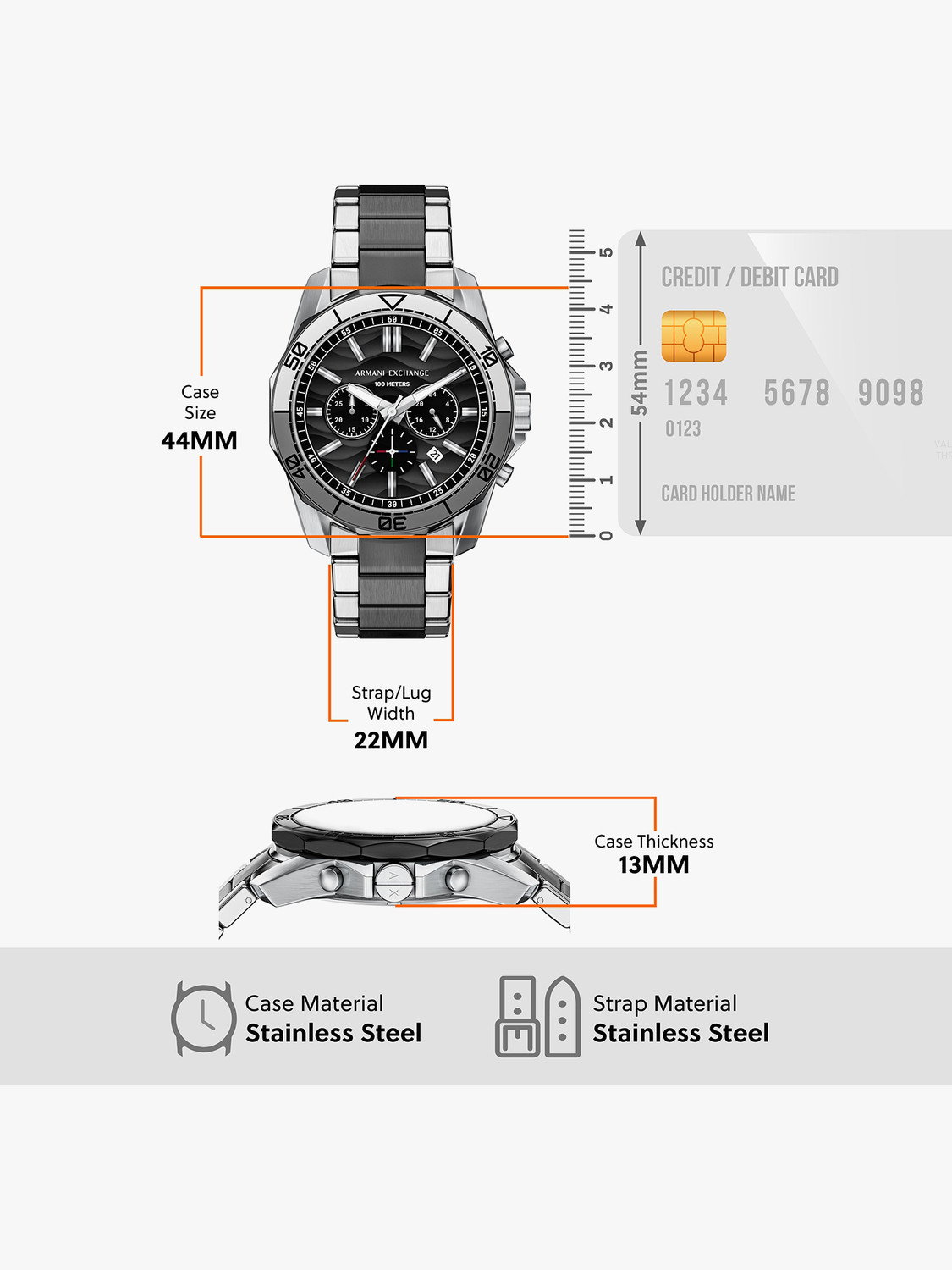 Image of A /X ARMANI EXCHANGE Analog Watch - For Men