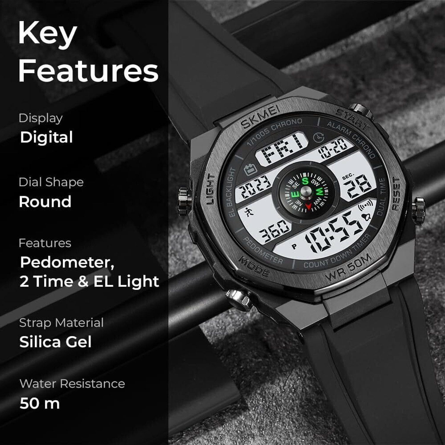 Image of SKMEI NA Skmei Digital Watch - For Men