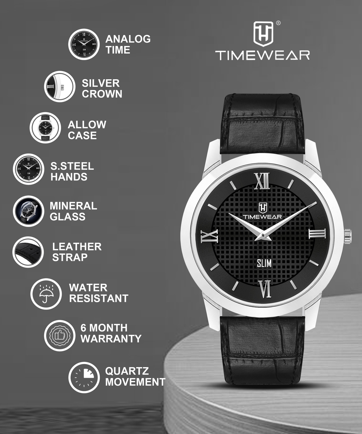 Image of TIMEWEAR 344BDTG Analog Watch - For Men