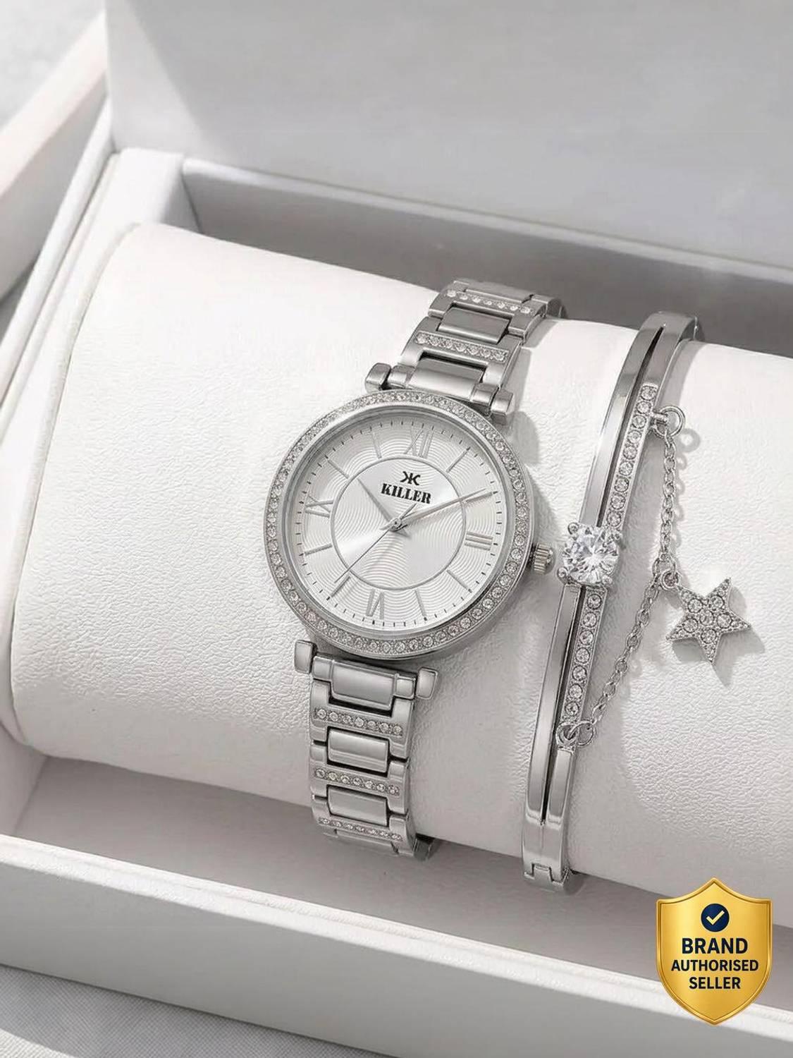KILLER Rosegold Watch & Bracelet Combo Set - Image 1