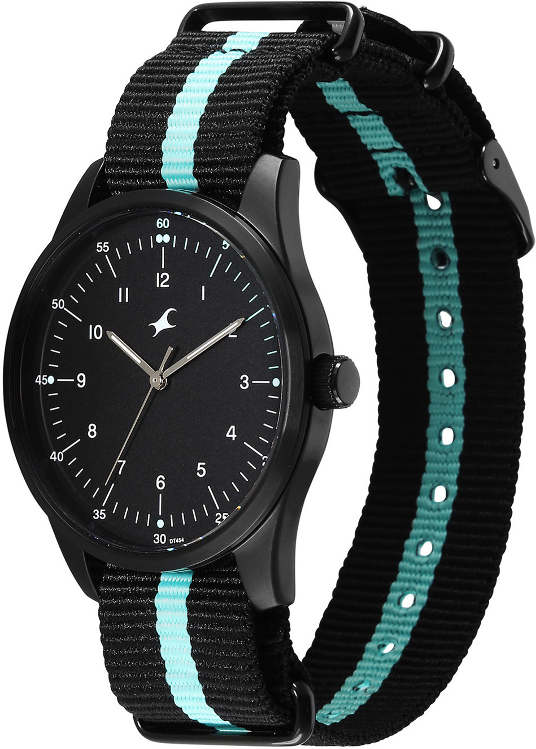 Image of Fastrack Stunners Fastrack Stunners XI Quartz Black Dial Black Nylon /NATO Strap Analog Watch - For Men