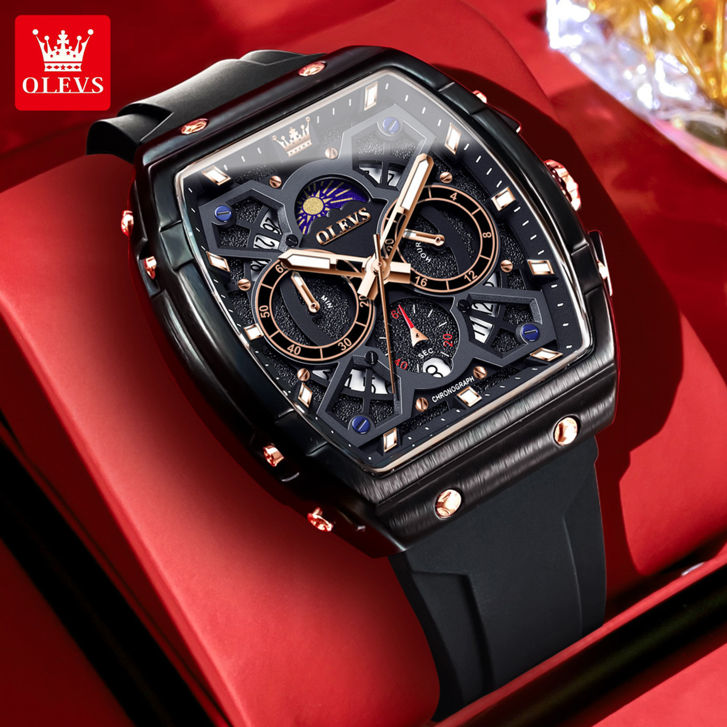 Image of OLEVS OL2942M-3 Analog Watch - For Men