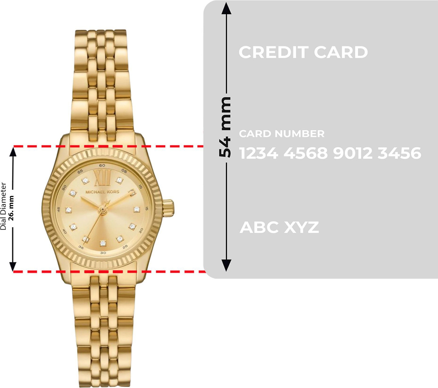 Image of MICHAEL KORS Lexington Lexington Analog Watch - For Women