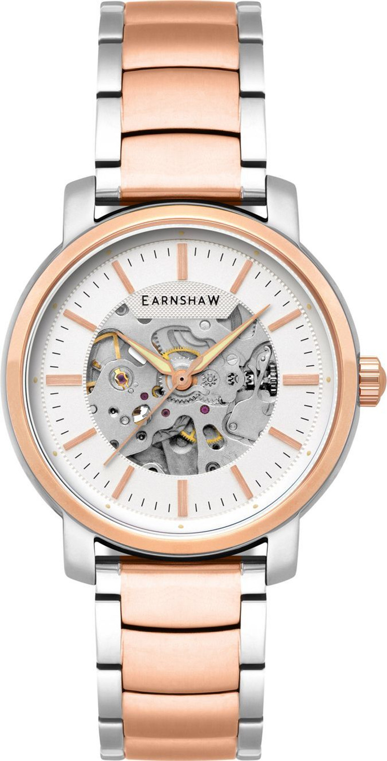 Image of Earnshaw New Holland Skeleton Automatic New Holland Skeleton Automatic Analog Watch - For Men