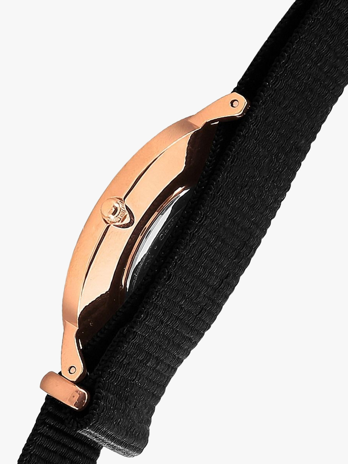 Image of DANIEL WELLINGTON Classic Cornwall 40mm Black Dial Analog Watch - For Men