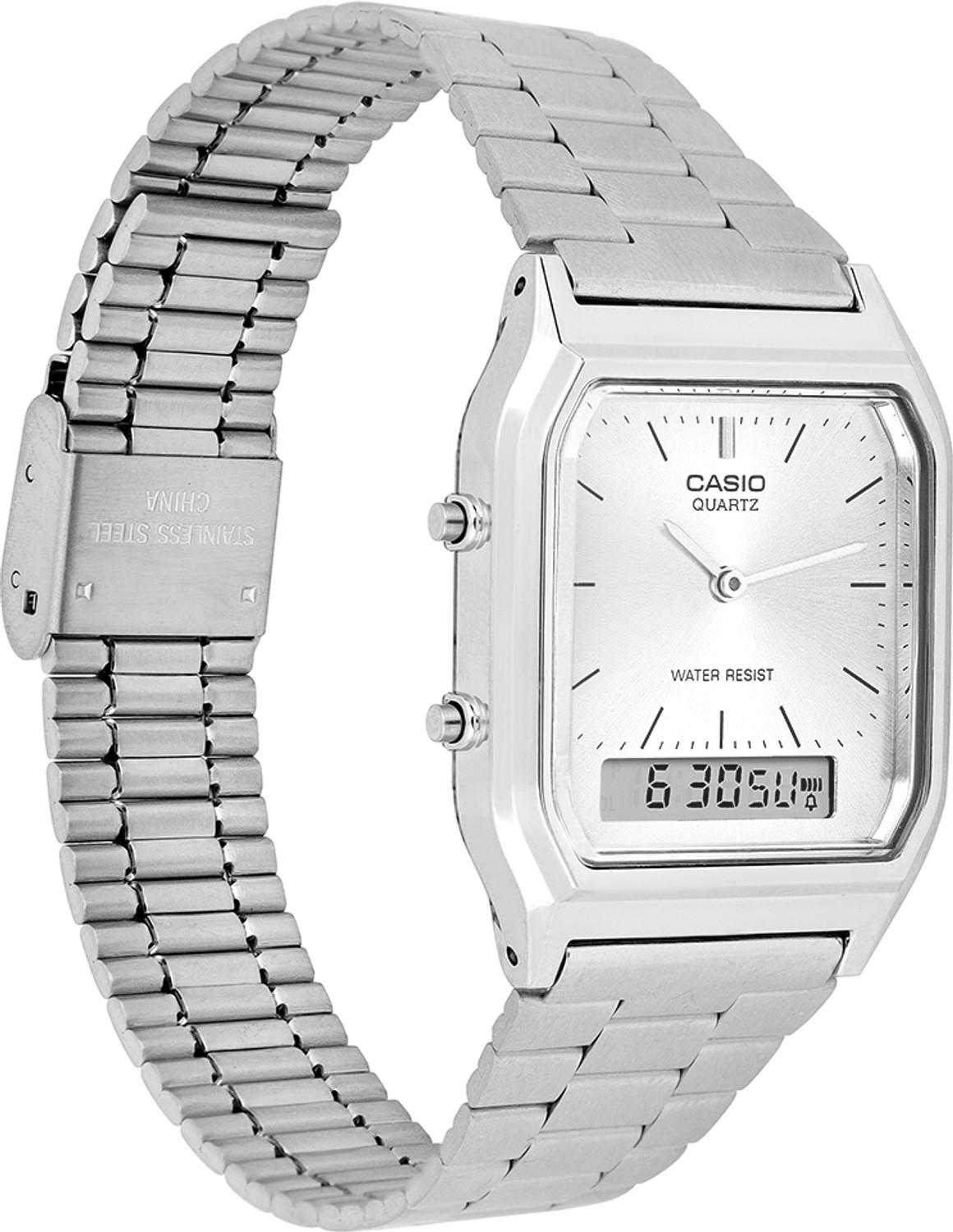 Image of CASIO AQ-230A-7AMQYDF VINTAGE Analog-Digital Watch - For Men & Women