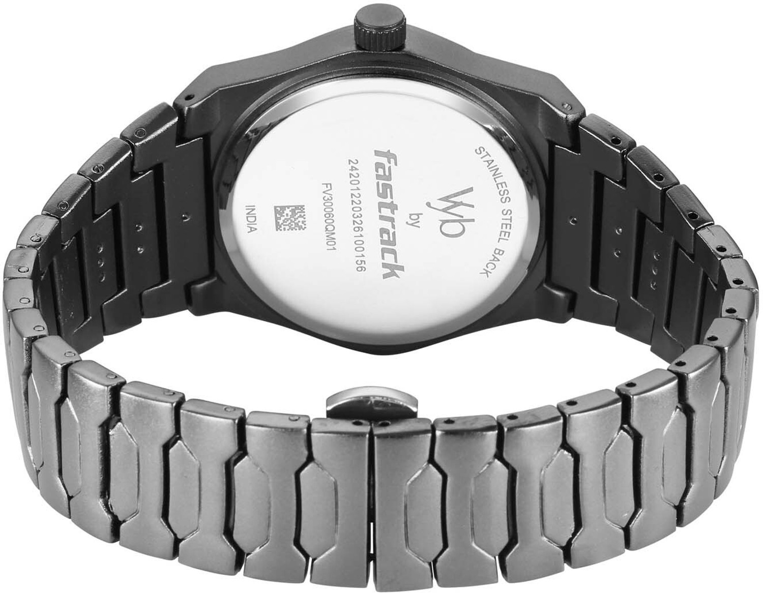 Image of Fastrack Fastrack Vyb Limitless Fastrack Vyb Limitless Quartz Gun Dial Gun Alloy Strap Analog Watch - For Men