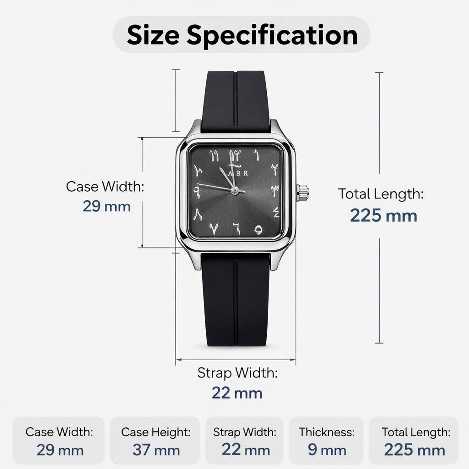 SABR Jet Black Old Money Watch - Men - Image 3