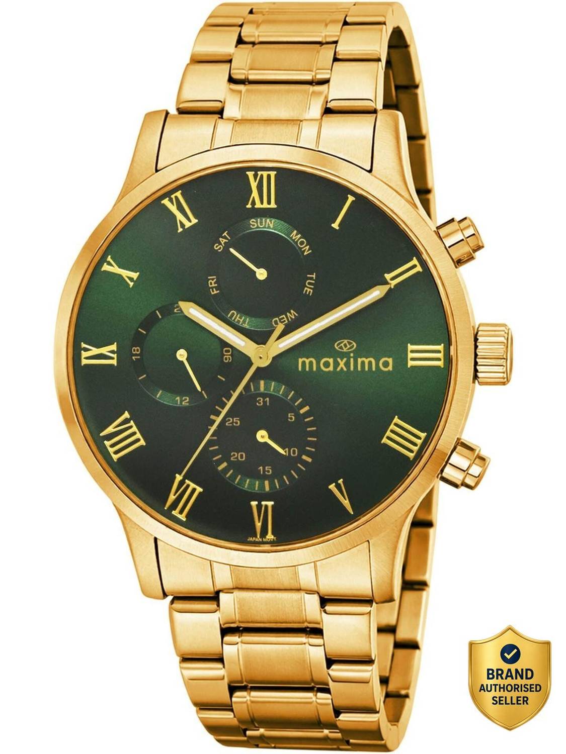 MAXIMA 71793CMGY Apex Analog Watch for Men