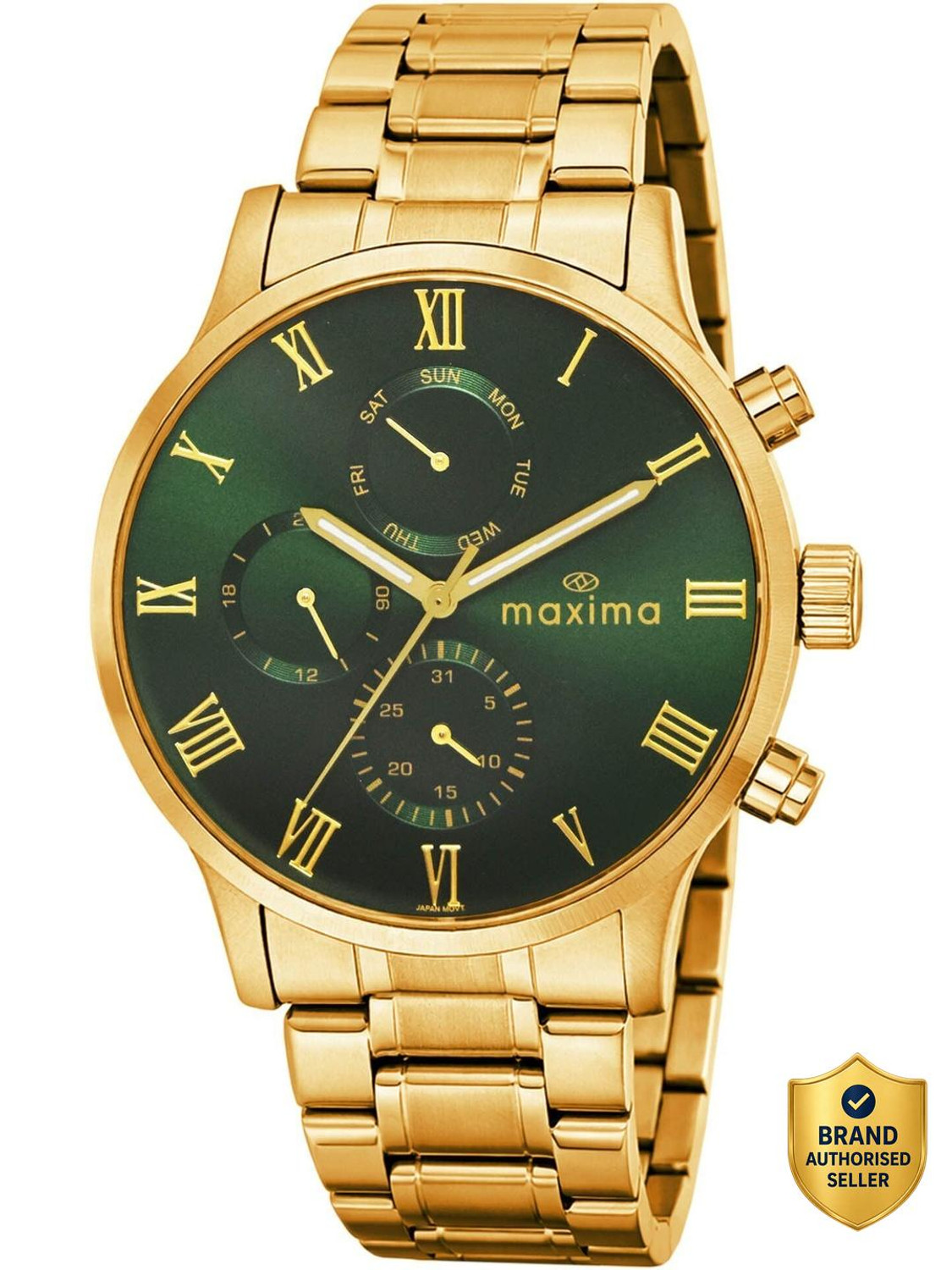 Image of MAXIMA 71793CMGY Apex Collection Analog Watch - For Men