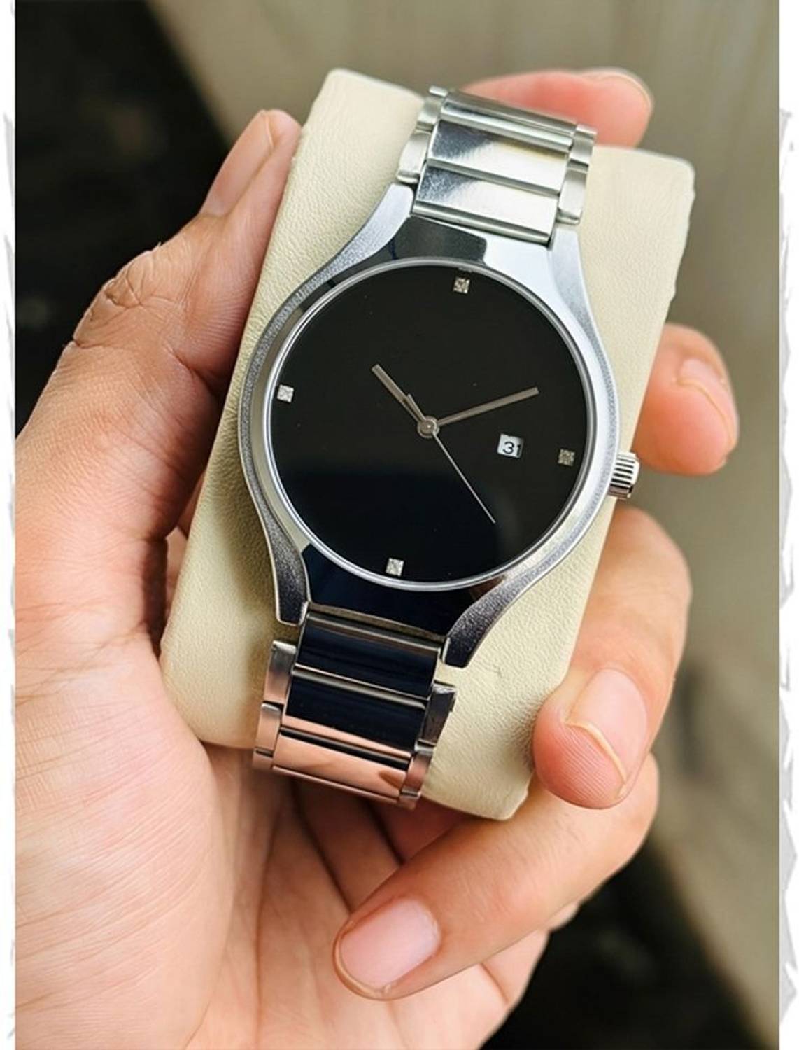 ZRRONWATCH Classic Silver Analog Watch for Men - Image 4