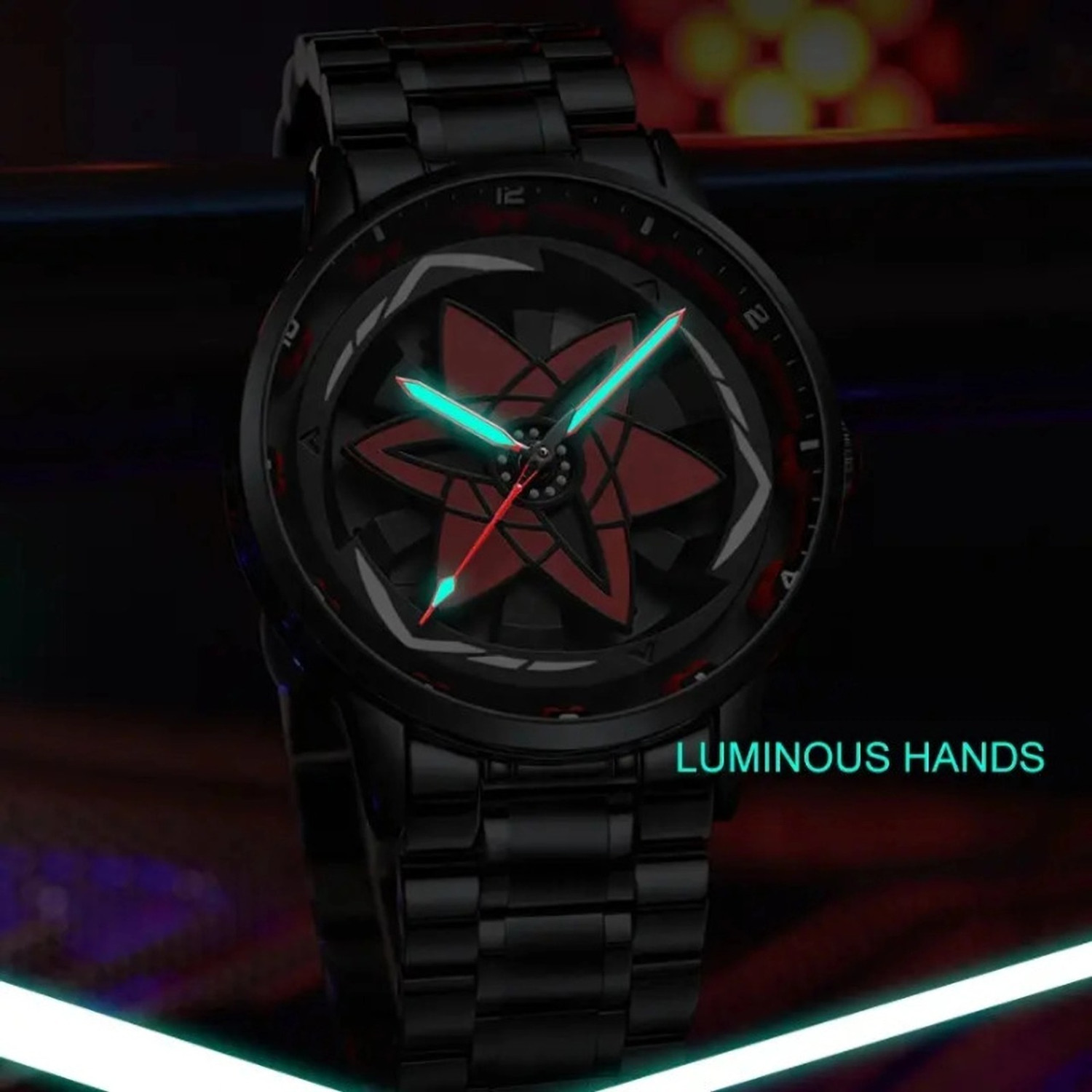 Image of INSHASALE TENDING WATCH 3D Rotating Wheel Hub Watch Analog Watch - For Men & Women