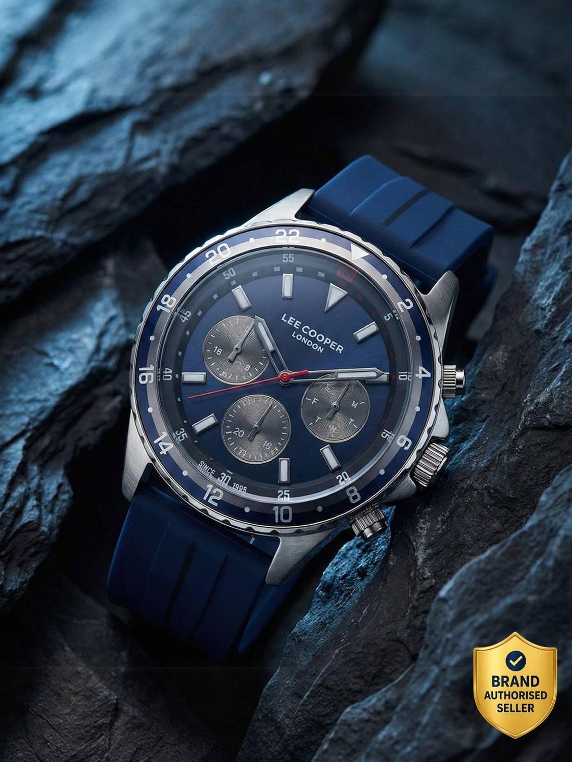 Luke　おまとめ2点セット LEE COOPER LC07210.099 Multifunction with Sunray Dial Analog Watch