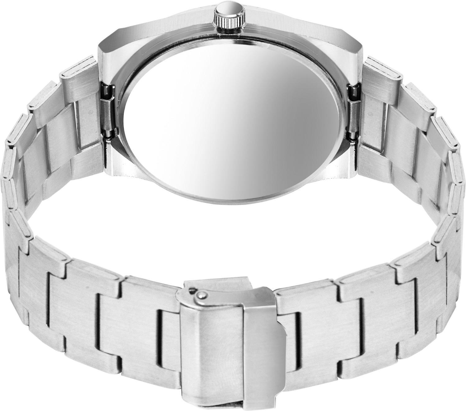 Image of XOEX Boys Quartz Analog Wristwatch with Stainless Steel Bracelet & Date Window Analog Watch - For Men MN246BRWN