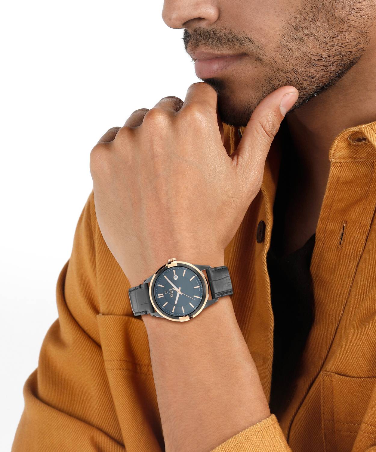ID 209127　ウインコド　46L　２０２０年製　SR-46LI-WD XYLYS Xylys SwiStainless Steel With Date Blue Dial Black