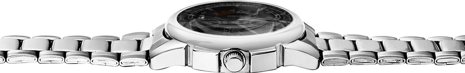 FOGG 2169-BLACK Big Dial Analog Watch - Men - Image 3