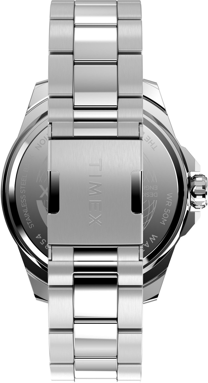 Image of TIMEX TW2W13900UJ Essex Round 46mm Green Dial Analog Watch - For Men
