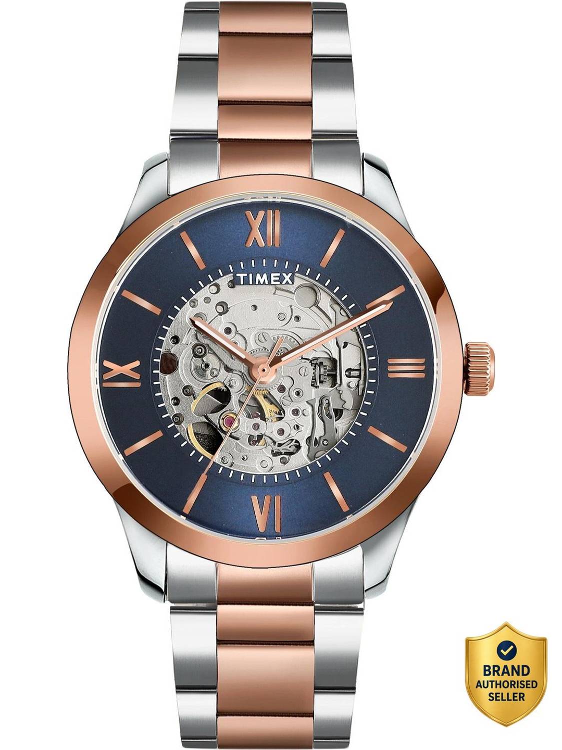 TIMEX Automatic Blue Dial Analog Watch - For Men