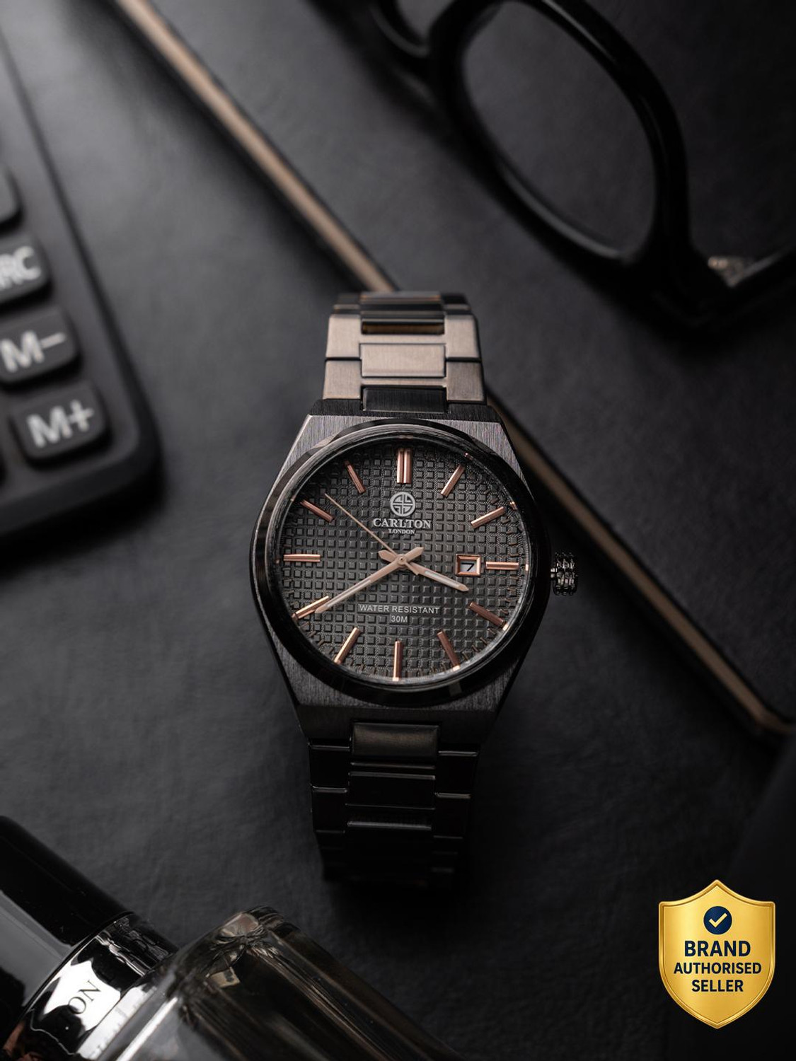 Image of CARLTON LONDON CLMWT-01 ALFRED Analog Watch - For Men