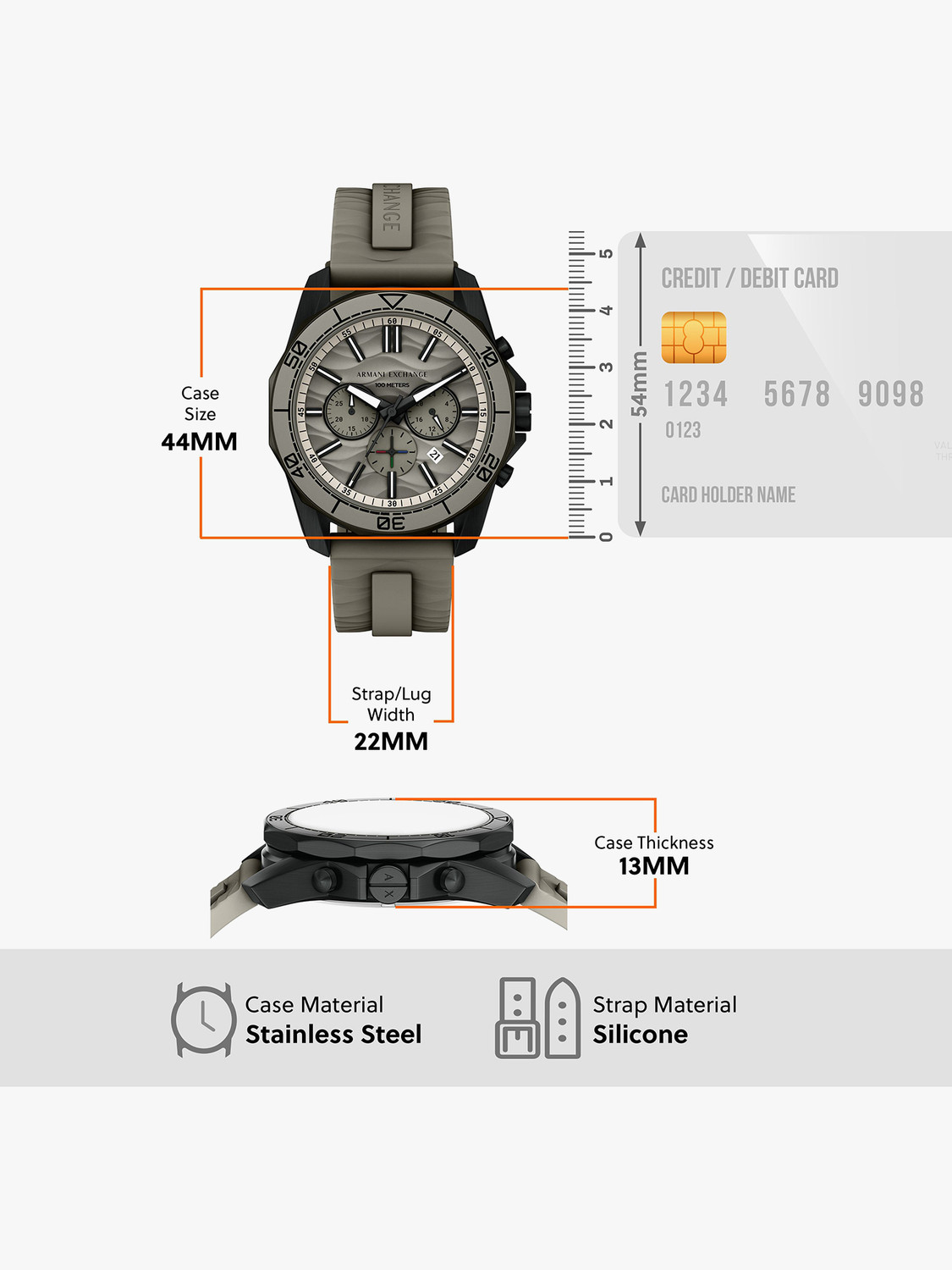 Image of A /X ARMANI EXCHANGE Analog Watch - For Men