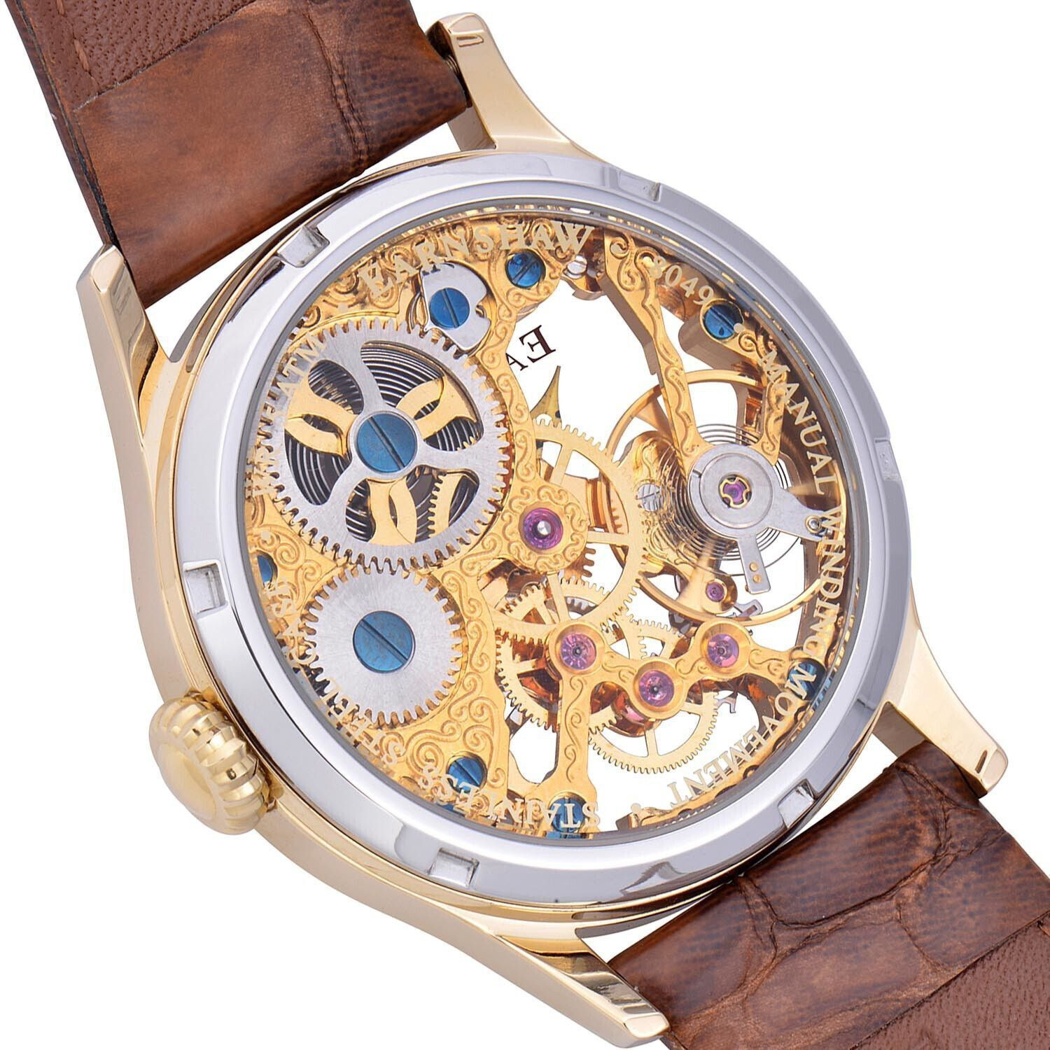 Image of Earnshaw Bauer Machanical Skeleton Bauer Machanical Skeleton Analog Watch - For Men
