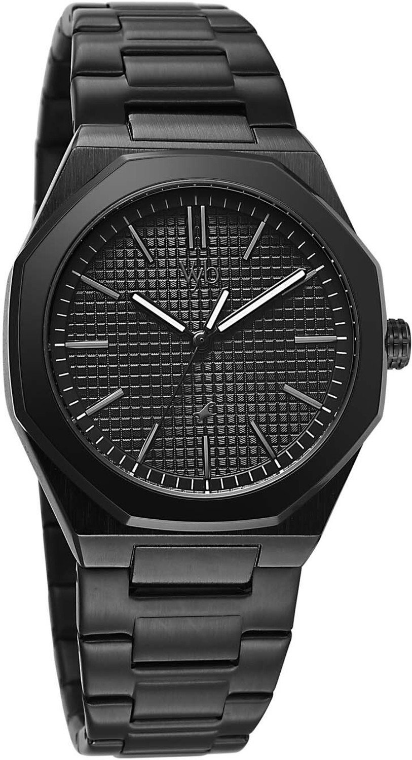 Image of Fastrack Fastrack Vyb Challenger Fastrack Vyb Challenger Quartz Black Dial Black Stainless Steel Strap Analog Watch - For Men