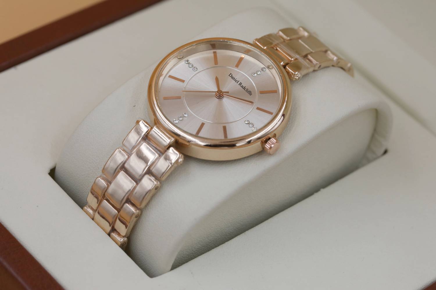 Daniel Rose Gold Analog Watch - Women - Image 3