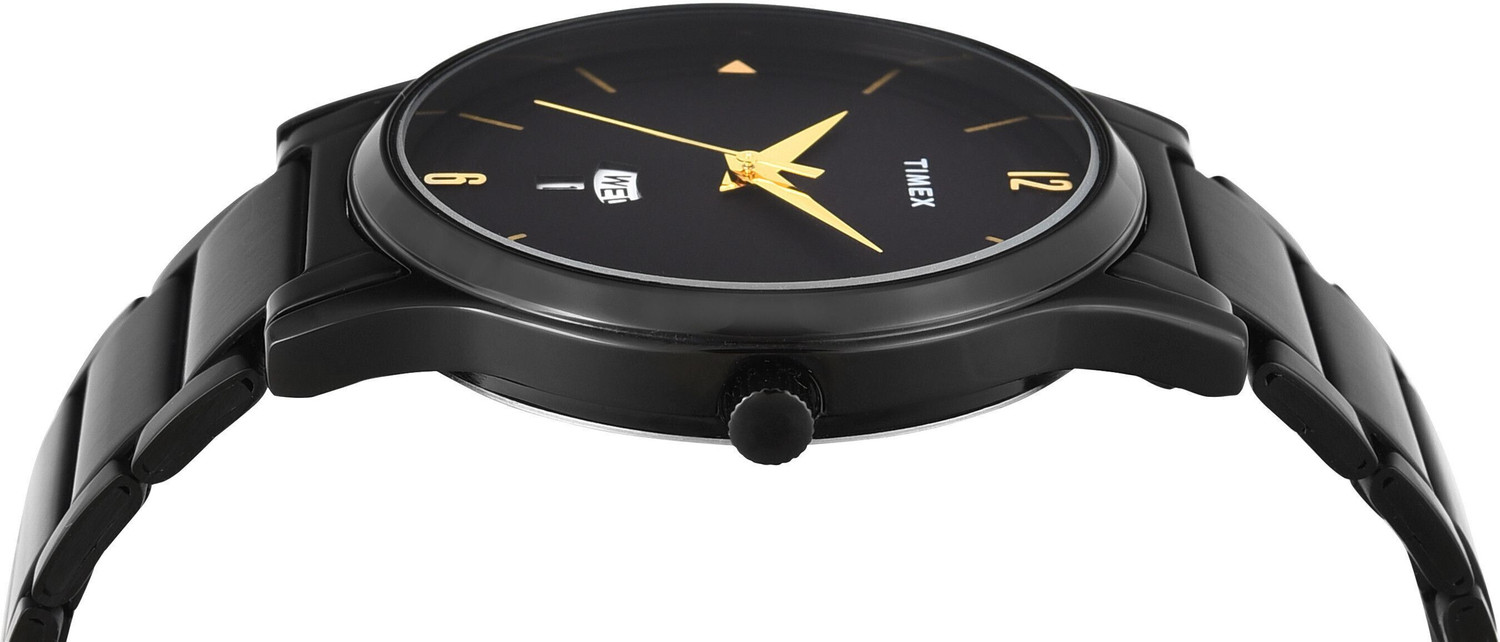 Image of TIMEX Trendline Round 39mm Black Dial Analog Watch - For Men