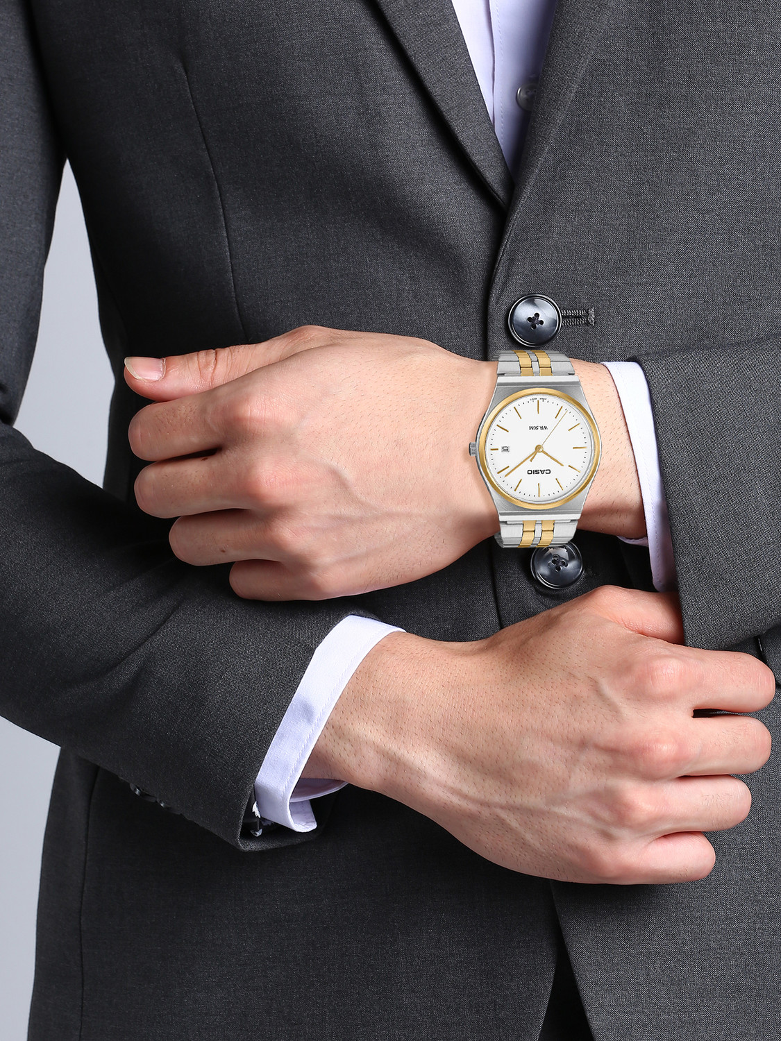Image of CASIO MTP-B145SG-7AVDF ENTICER MEN Analog Watch - For Men