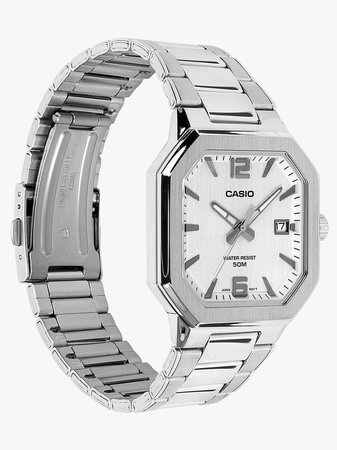 Image of CASIO MTP-B195D-7AVDF CASIO-MENS-METAL Analog Watch - For Men