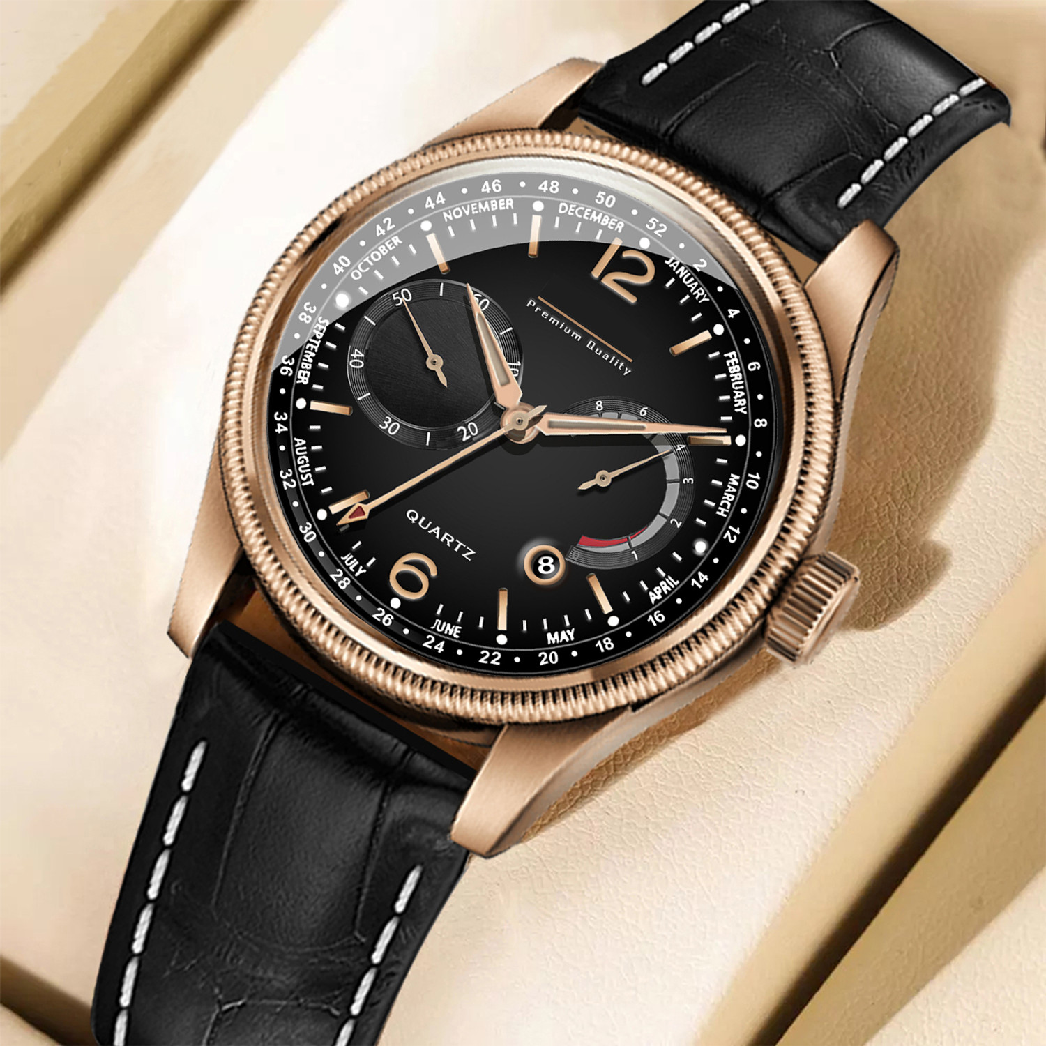 Image of RegalHands Trendy Design Analog Watch - For Men