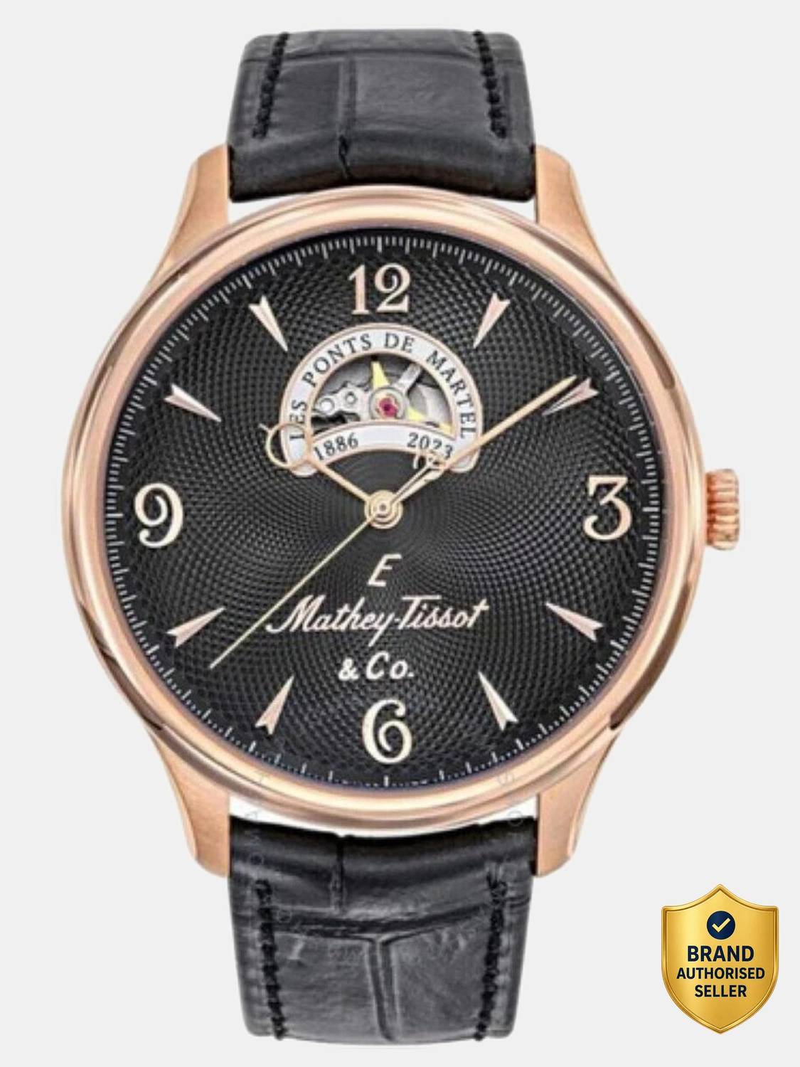 Mathey-Tissot MC1886CN Automatic Black Dial Swiss Made Analog